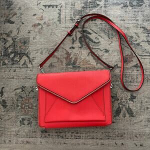 Rebecca Minkoff Marlowe Mini Red/Orange Envelope Bag